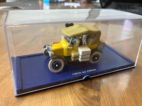 79955: Kuifje in Afrika - De T-Ford (3) - Atlas 1:43, Hobby en Vrije tijd, Modelauto's | 1:43, Zo goed als nieuw, Auto, Overige merken