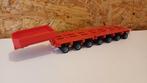 Herpa Goldhofer THP dieplader 7 as lijnen rood, Hobby en Vrije tijd, Modelauto's | 1:87, Ophalen of Verzenden, Nieuw, Bus of Vrachtwagen