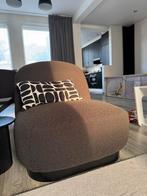 Westwing fauteuil zwart-antraciet, Huis en Inrichting, Fauteuils, Ophalen of Verzenden, Nieuw