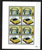 gambia 2010 pf blok ferrari auto's cars auto 3, Postzegels en Munten, Auto's, Ophalen of Verzenden, Postfris