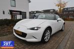 Mazda MX-5 1.5 SkyActiv-G 131 TS 1EIGENAAR|AIRCO|CRUISECONTR, Auto's, Mazda, Gebruikt, 4 cilinders, Cabriolet, Wit