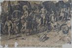 Onbekende Italiaanse Maker 16e eeuw gravure en ets "Karavaan, Ophalen
