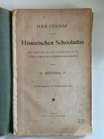 Historische Schoolatlas 1917 - Met naam overgrootvader!, Gelezen, Overige atlassen, Ophalen of Verzenden, 1800 tot 2000