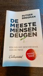 Rutger Bregman - De meeste mensen deugen, Boeken, Overige Boeken, Ophalen of Verzenden, Zo goed als nieuw, Rutger Bregman