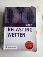 Belastingwetten (2023), Boeken, Studieboeken en Cursussen, Ophalen of Verzenden, Beta, Zo goed als nieuw, Wolters Kluwer