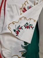 kerst tafelkleed met hulst en kaarsen rond [b158], Diversen, Kerst, Ophalen of Verzenden