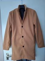 Half lange getailleerde camel kleurige wollen jas mt 46/48, Ophalen of Verzenden, Nieuw, Maat 48/50 (M), Bruin