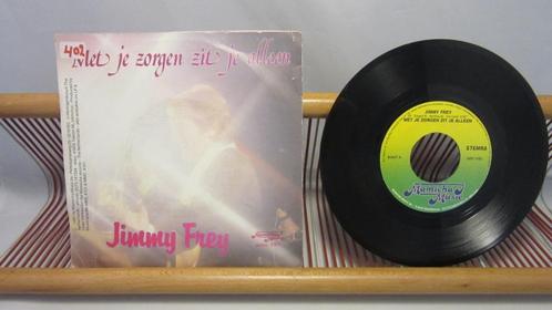 Jimmy Frey, Met Je Zorgen Zit Je Alleen (single 7"), Cd's en Dvd's, Vinyl | Nederlandstalig, Levenslied of Smartlap, Overige formaten