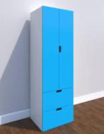 Ikea STUVA kleding kast blauw, 50 tot 70 cm, Kast, 105 cm of meer, Minder dan 75 cm