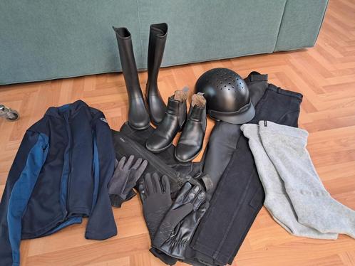 Volledige paardrij set (zomer en winter kleding), Dieren en Toebehoren, Paardrijkleding, Zo goed als nieuw, Kinderen, Overige typen