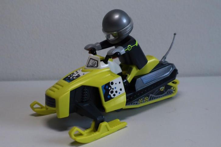 Playmobil Sneeuwscooter 9285, Kinderen en Baby's, Speelgoed | Playmobil, Zo goed als nieuw, Complete set, Ophalen of Verzenden