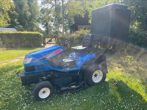 Iseki 3 cilinder diesel cardan aangedreven, Tuin en Terras, Grasmaaiers, Gebruikt, Cirkelmaaier, Elektrische starter, Opvangbak