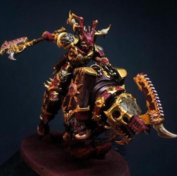 Warhammer 40.000 World Eaters - Lord Invocatus on Juggernaut beschikbaar voor biedingen