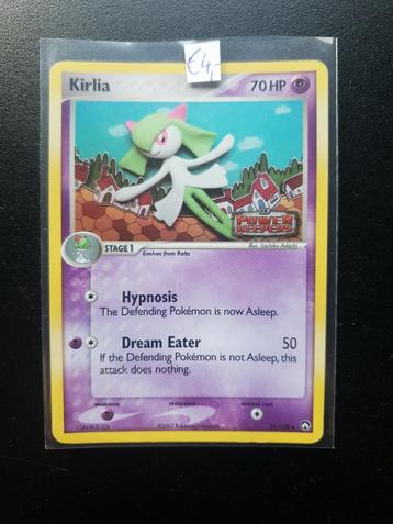 Pokémon kaart Kirlia Reverse #31 Power Keepers  beschikbaar voor biedingen