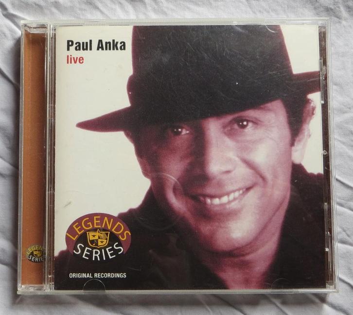 CD - Paul Anka - Live (13 tracks), Cd's en Dvd's, Cd's | Pop, Zo goed als nieuw, 2000 tot heden, Ophalen of Verzenden