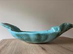 Schaal keramiek turquoise, Antiek en Kunst, Ophalen