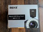 Meike Macro LED Ring Flash MK-FC110, Nieuw, Overige merken, Verzenden