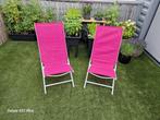 ZONNESTOEL, Verzenden, Zo goed als nieuw, Metaal, Stapelbaar