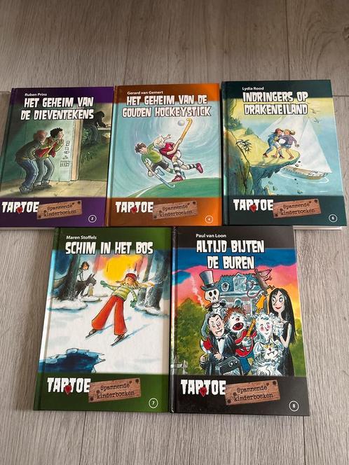 Taptoe Serie - 5 Spannende Kinderboeken, Boeken, Kinderboeken | Jeugd | onder 10 jaar, Zo goed als nieuw, Fictie algemeen, Ophalen