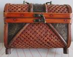 houten opbergkistje, Huis en Inrichting, Woonaccessoires | Kisten, Minder dan 50 cm, Gebruikt, Minder dan 50 cm, Ophalen of Verzenden