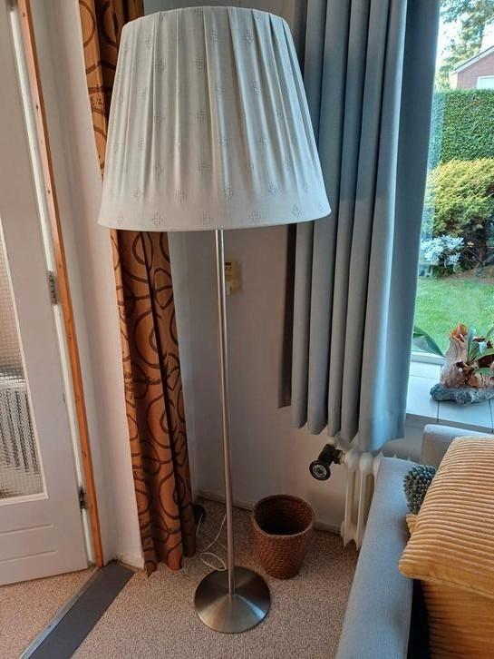 Staande jaren 50-60 schemerlamp, Huis en Inrichting, Lampen | Vloerlampen, Gebruikt, 150 tot 200 cm, Ophalen