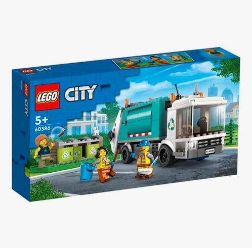 Lego 60386 Vuilniswagen City, Kinderen en Baby's, Speelgoed | Duplo en Lego, Nieuw, Lego, Complete set, Ophalen of Verzenden