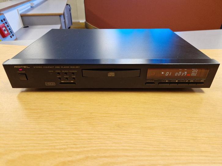 ✅ Rotel RCD-951 CD-speler (HDCD) + afstandsbediening, Audio, Tv en Foto, Cd-spelers, Overige merken, Ophalen of Verzenden