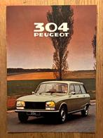 Peugeot 304 Break brochure 1980, Verzenden, Zo goed als nieuw, Peugeot