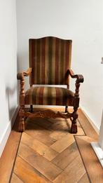 Antieke stoel met fluwelen bekleding, Antiek en Kunst, Ophalen
