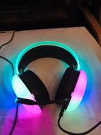 Headset lichtgevende zij kant, Computers en Software, Headsets, Ophalen of Verzenden, Zo goed als nieuw, Over-ear, Gaming headset