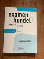 Examenbundel Engels HAVO 2018/2019, Ophalen of Verzenden, Zo goed als nieuw, HAVO, Engels