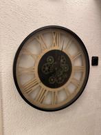 Industriële Wandklok, Ophalen of Verzenden, Gebruikt, Analoog, Wandklok