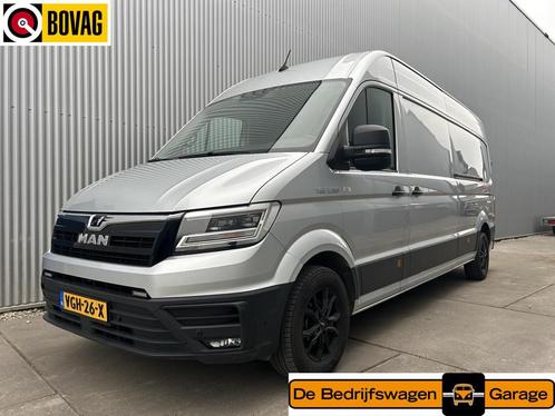 MAN TGE 35 2.0 L4H3 180PK Dubbele schuifdeur | Camera | Side, Auto's, Bestelauto's, Bedrijf, Te koop, ABS, Achteruitrijcamera
