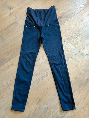 H&M pregnancy blue trousers/jeans size S beschikbaar voor biedingen