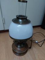 Mooie schemerlamp, Huis en Inrichting, Lampen | Tafellampen, Ophalen, Gebruikt, Glas, Minder dan 50 cm