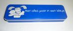 Blue band potloodblik., Verzenden, Zo goed als nieuw, Gebruiksvoorwerp