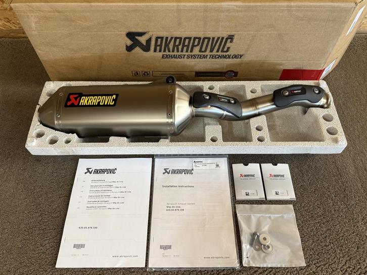 Akrapovic uitlaat KTM 790 890 Adventure 890 SMT Norden 901, Motoren, Onderdelen | Overige, Nieuw, Verzenden