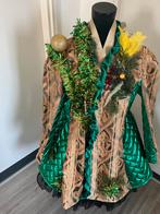 Groen/goud aparte carnavalsjas maat 42/44 geheel nieuw., Carnaval, Maat 42/44 (L), Nieuw, Ophalen of Verzenden