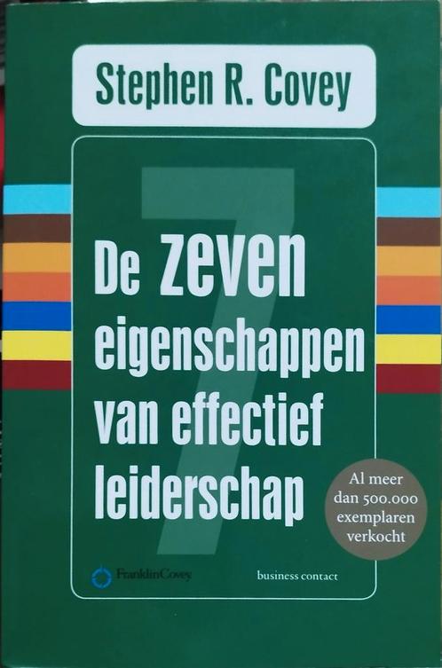 De zeven eigenschappen van effectief leiderschap, Boeken, Advies, Hulp en Training, Zo goed als nieuw, Ophalen of Verzenden