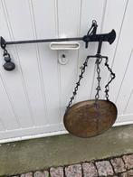 Antieke weegschaal koper, Witgoed en Apparatuur, Weegschalen, Ophalen of Verzenden, Gebruikt, 500 gram of grover, Minder dan 10 kg