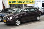 Volkswagen Polo 1.4-16V Highline Automaat NAP, Airco, Cruise, Auto's, Stof, Gebruikt, Zwart, Isofix