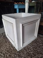 Franse brocante houten bloembak, Ophalen of Verzenden