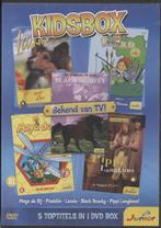 09) Kidsbox; met Lassie, Ponkio, Maya de By, Pipi langkous, Avontuur, Gebruikt, Alle leeftijden, Ophalen of Verzenden