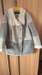 Beaumont Jas suède teddy grijs crème lijkt 44, Beaumont, Maat 42/44 (L), Ophalen of Verzenden, Zo goed als nieuw