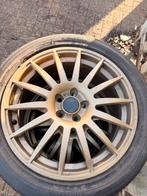 5x100 goude velgen 225/45r17 goede banden!, Ophalen, Gebruikt, 17 inch, Personenwagen