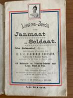 Historisch militaire Liederen-Bundel voor Janmaat en Soldaat, Ophalen of Verzenden, Landmacht, Nederland, Boek of Tijdschrift