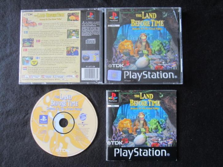 Land before time (platvoet) PS1 Playstation 1, Spelcomputers en Games, Games | Sony PlayStation 1, Gebruikt, Platform, 1 speler