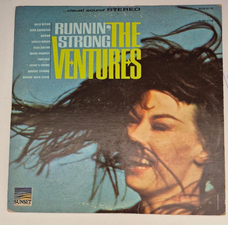 The Ventures. Runnin' strong., Cd's en Dvd's, Vinyl | Pop, 1960 tot 1980, 12 inch, Ophalen of Verzenden