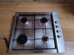 Pelgrim inbouw gaskookplaat 4 pits, Witgoed en Apparatuur, Fornuizen, Ophalen, Minder dan 85 cm, 4 kookzones, Zo goed als nieuw