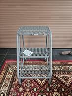 Uline Magazijntrap - 3 Treden - Industriële Kwaliteit, Doe-het-zelf en Verbouw, Ladders en Trappen, Ophalen, Gebruikt